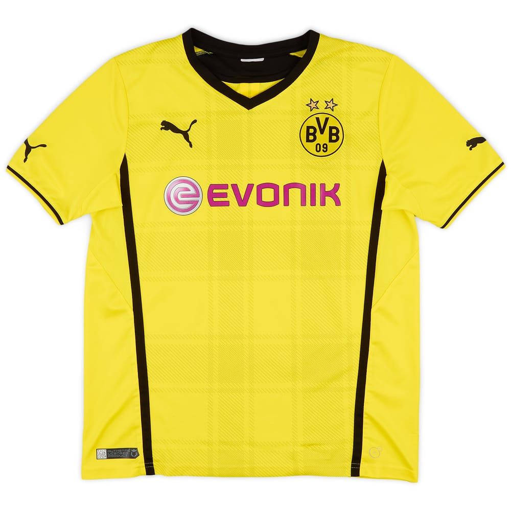 2013-14 Borussia Dortmund Home Shirt - 8/10 - (M)