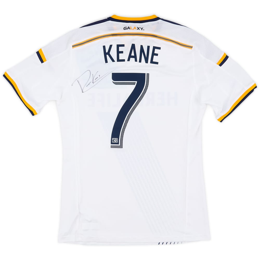 2014 LA Galaxy Match Issue Signed Home Shirt Keane #7