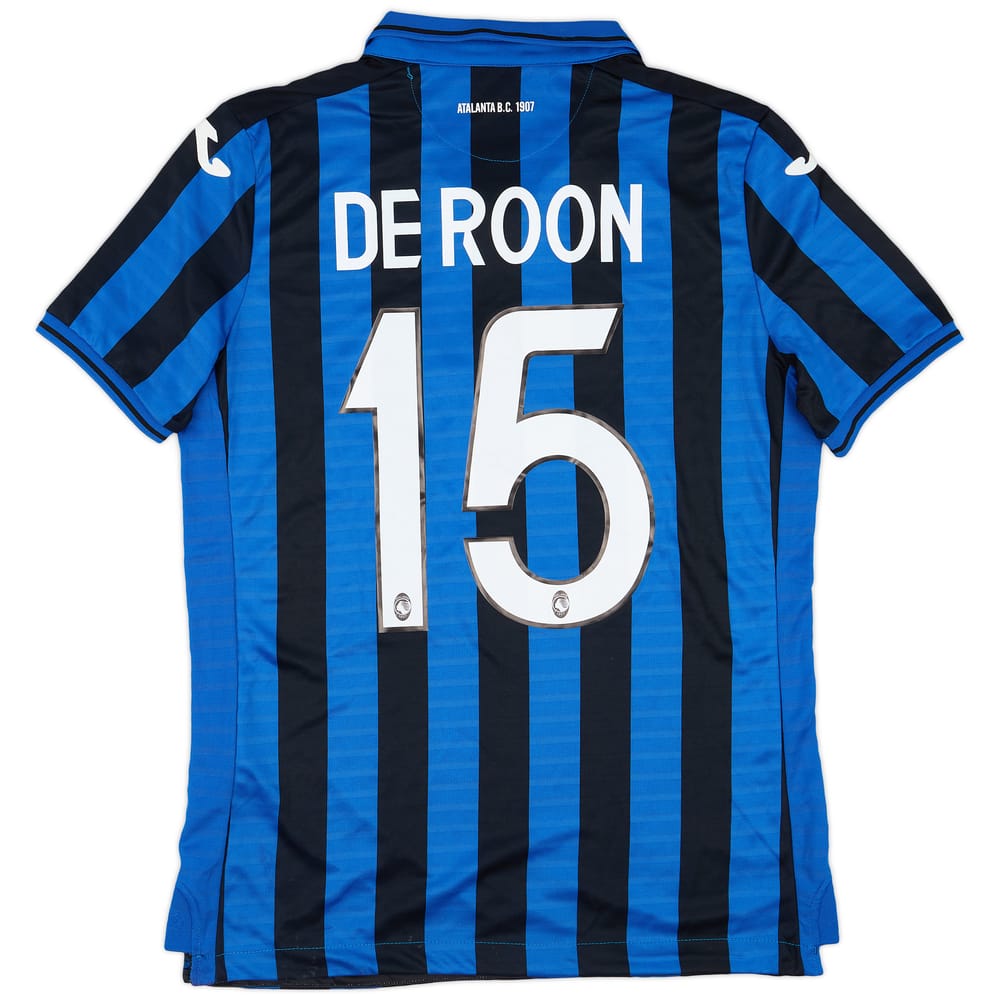 2019-20 Atalanta Home Shirt De Roon #15 - 5/10 - (M)
