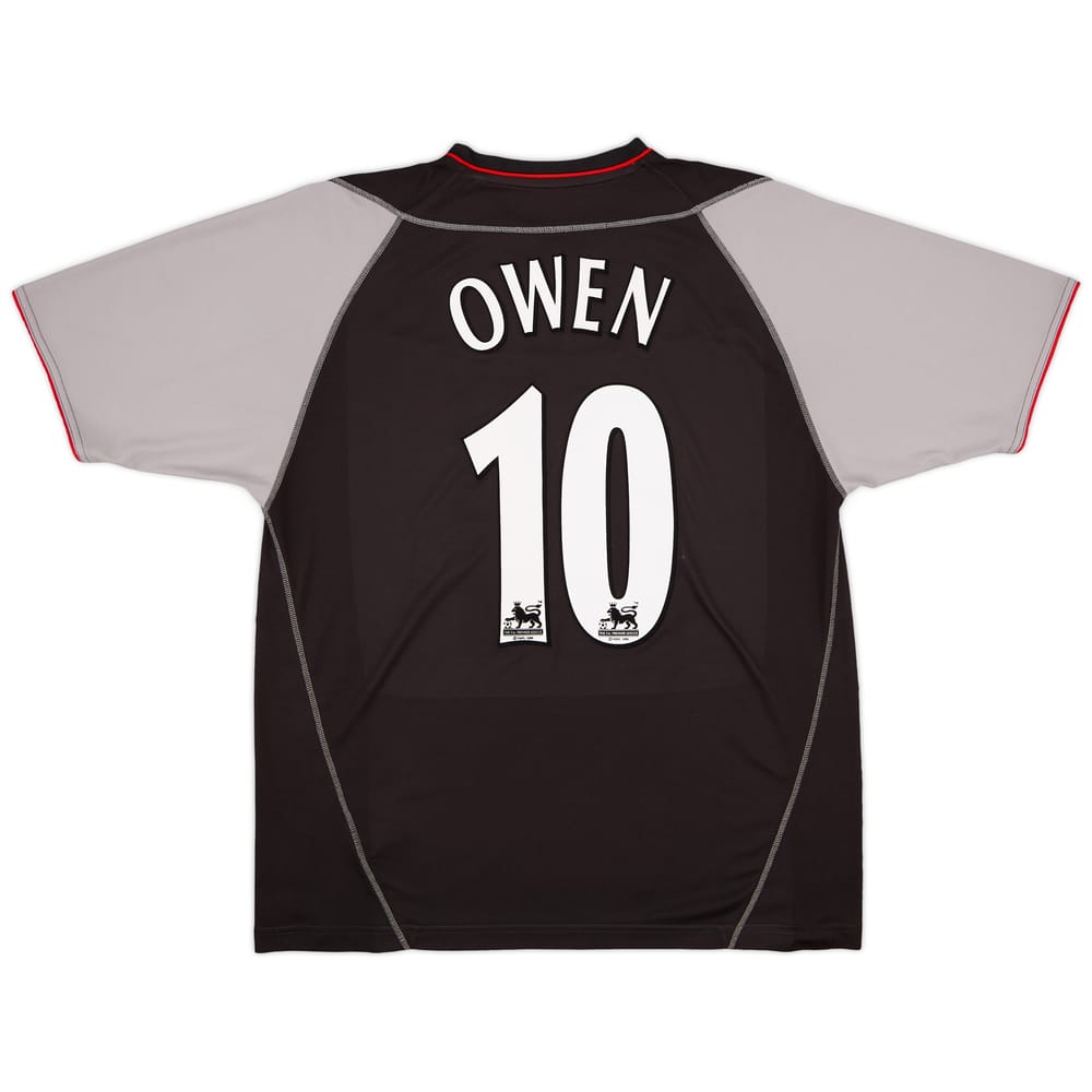 2002-04 Liverpool Away Shirt Owen #10 - 7/10 - (L)
