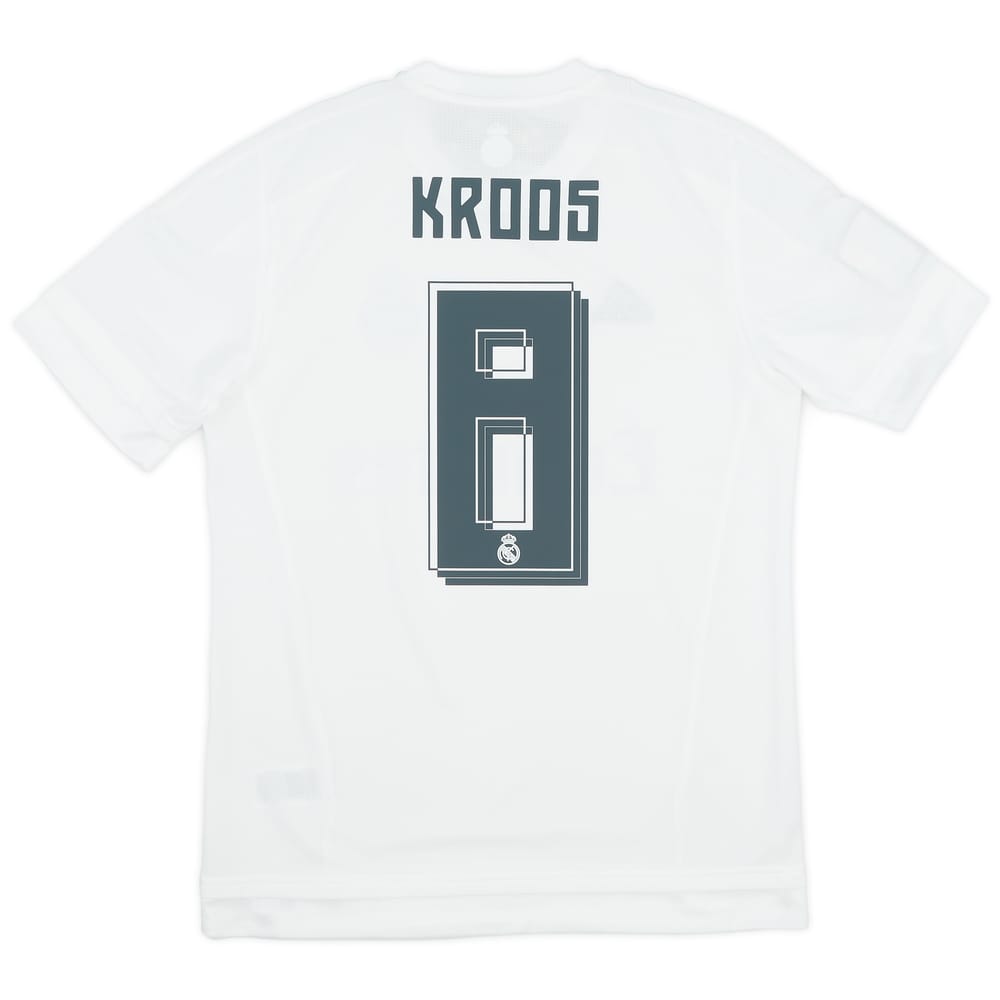 2015-16 Real Madrid Home Shirt Kroos #8 (M)