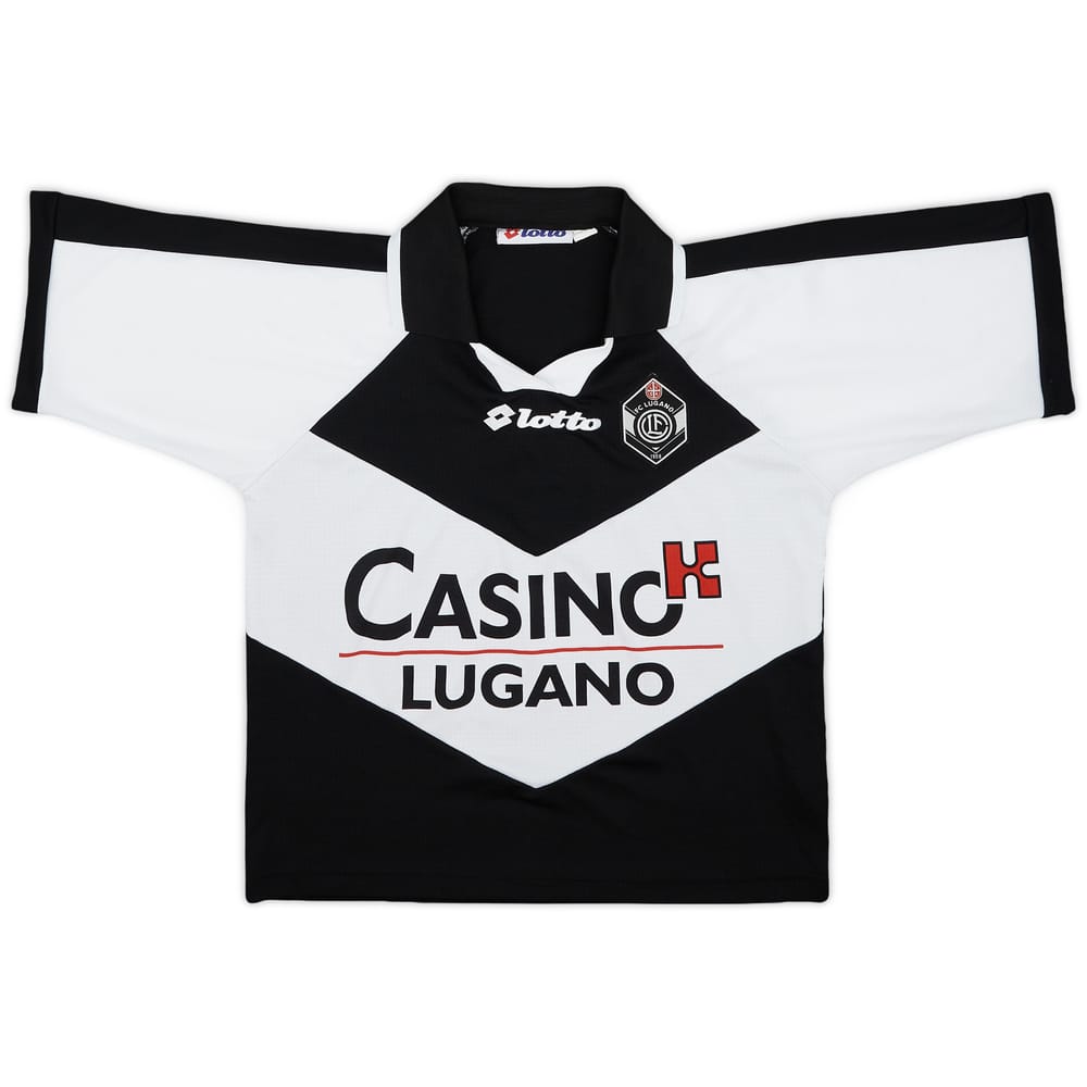 1997-98 FC Lugano Home Shirt - 8/10 - (L.Boys)