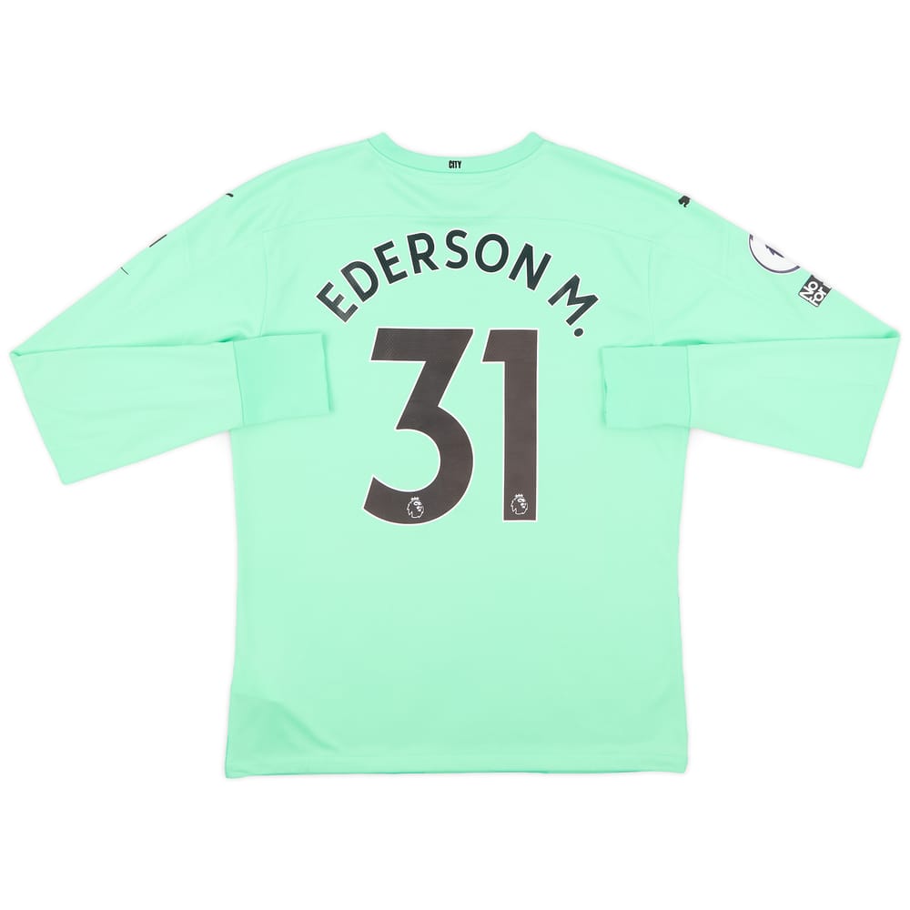 2020-21 Manchester City GK Shirt Ederson M. #31 - 10/10 - (L)