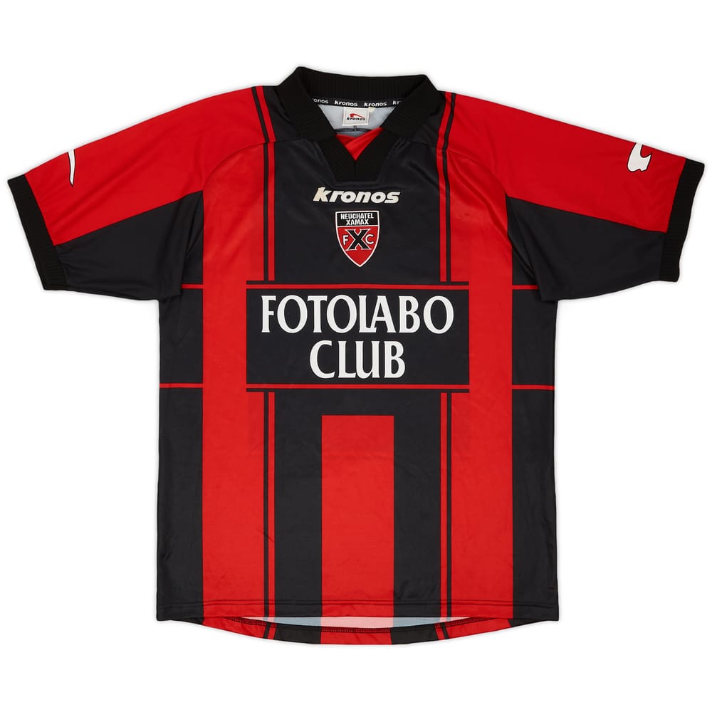 1999-00 Neuchatel Xamax Home Shirt #9 - 7/10 - (XL)