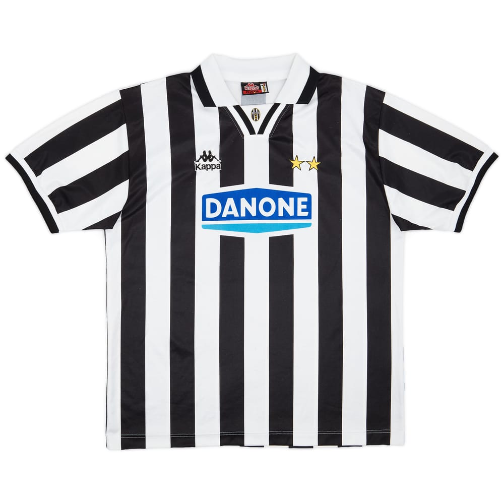 1994-95 Juventus Signed Home Shirt #10 - 4/10 - (XL)
