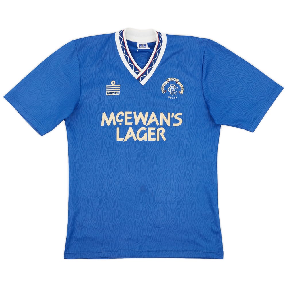 1990-92 Rangers Home Shirt - 5/10 - (S)
