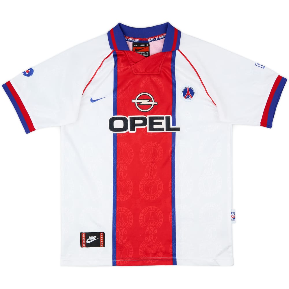 1996-97 Paris Saint-Germain Away Shirt - 8/10 - (XL.Boys)