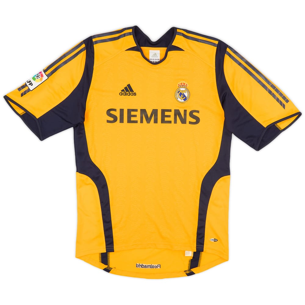 2005-06 Real Madrid GK S/S Shirt - 9/10 - (S)