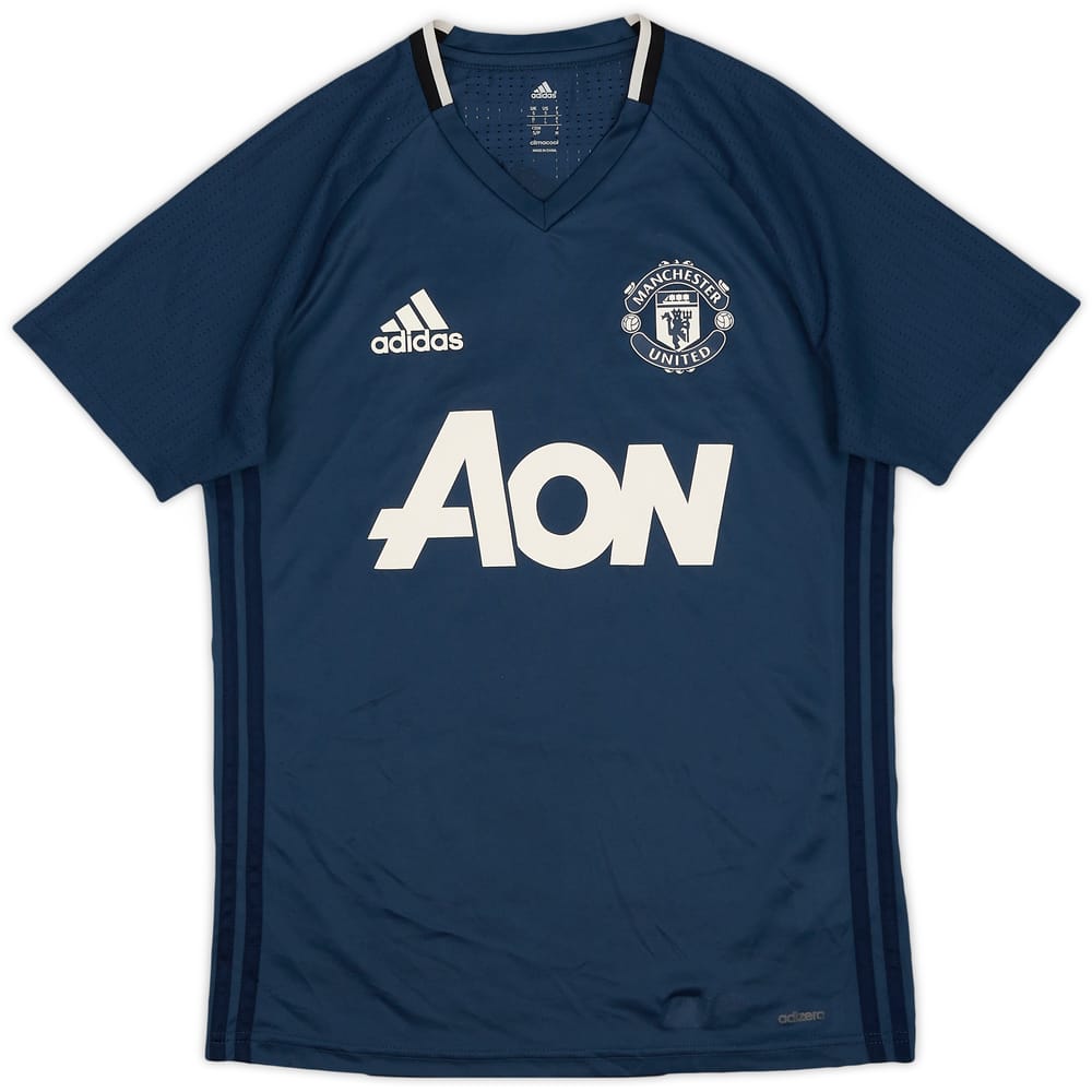 2016-17 Manchester United adizero Training Shirt - 8/10 - (S)