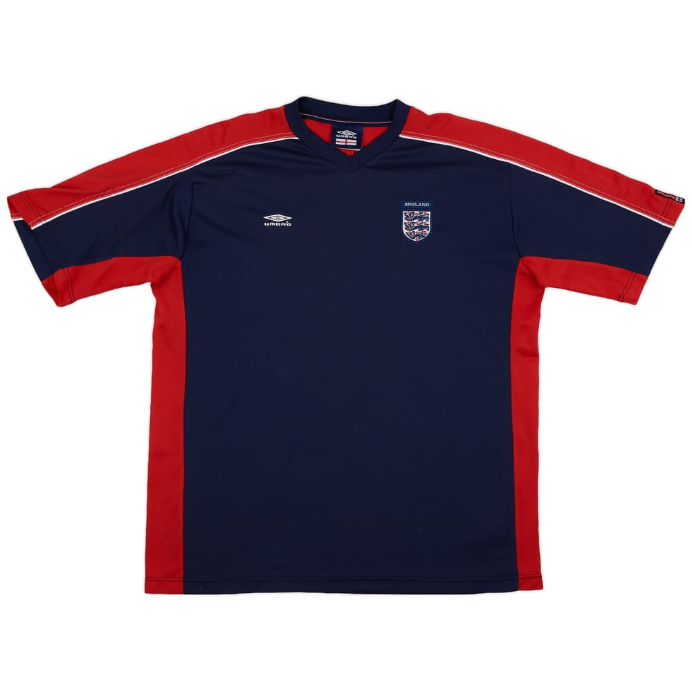 2002-03 England Umbro Training Shirt - 8/10 - (XXL)
