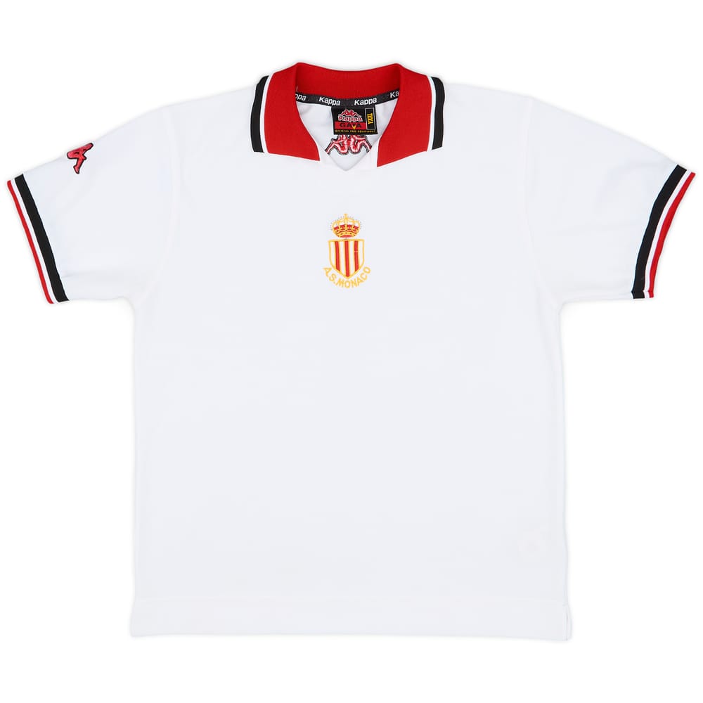 2000-01 Monaco Kappa Training Shirt - 8/10 - (XXL.Boys)