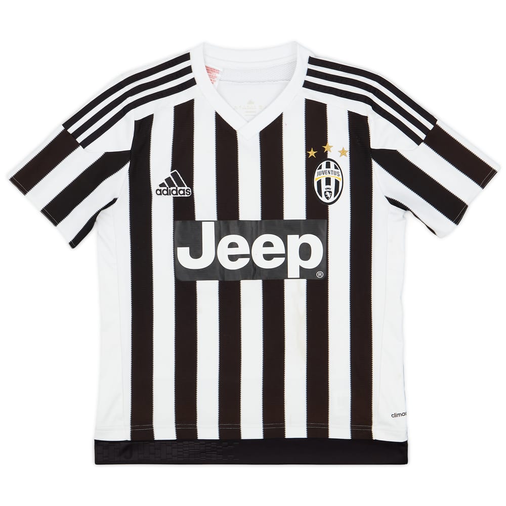 2015-16 Juventus Home Shirt - 5/10 - (L.Boys)