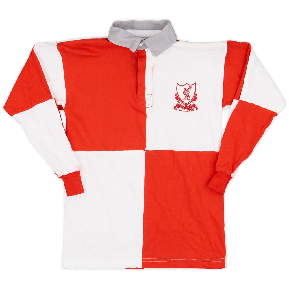 1991-92 Liverpool Rugby Polo Shirt - 7/10 - (S.Boys)