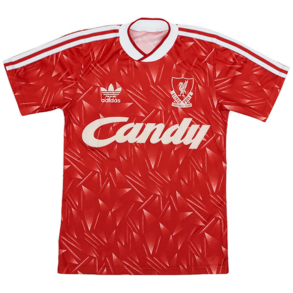 1989-91 Liverpool Home Shirt - 5/10 - (S)