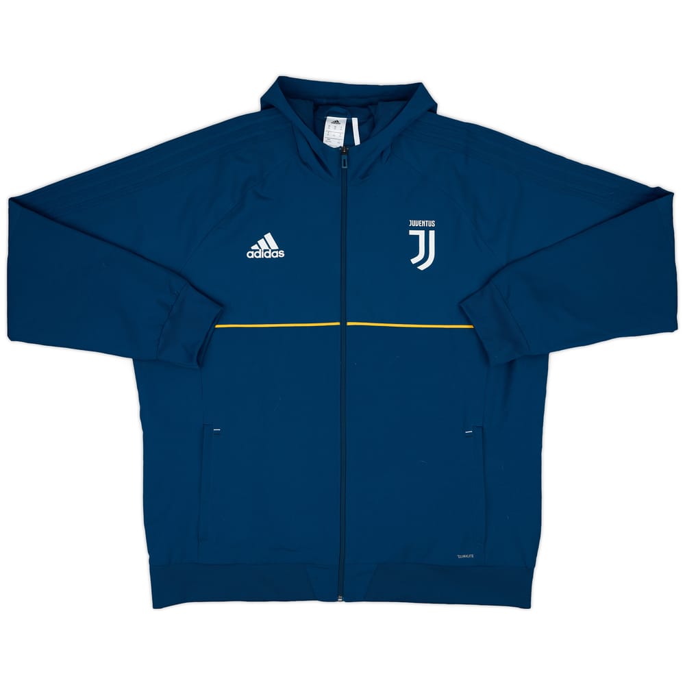2017-18 Juventus adidas Hooded Track Jacket - 7/10 - (XXL)