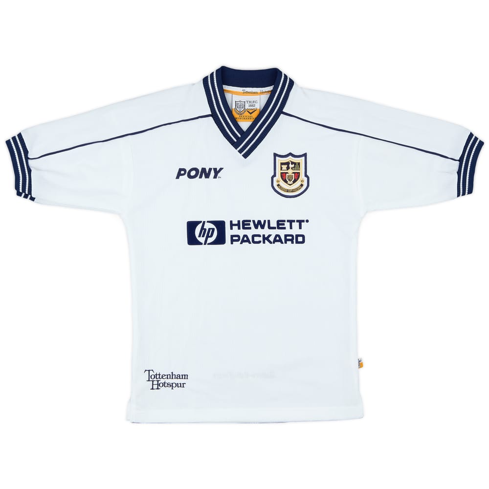 1997-99 Tottenham Home Shirt - 9/10 - (L.Boys)