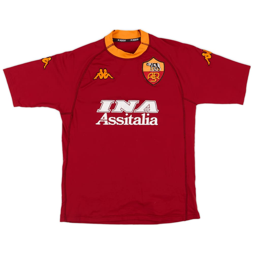 2000-01 Roma Home Shirt - 6/10 - (M)