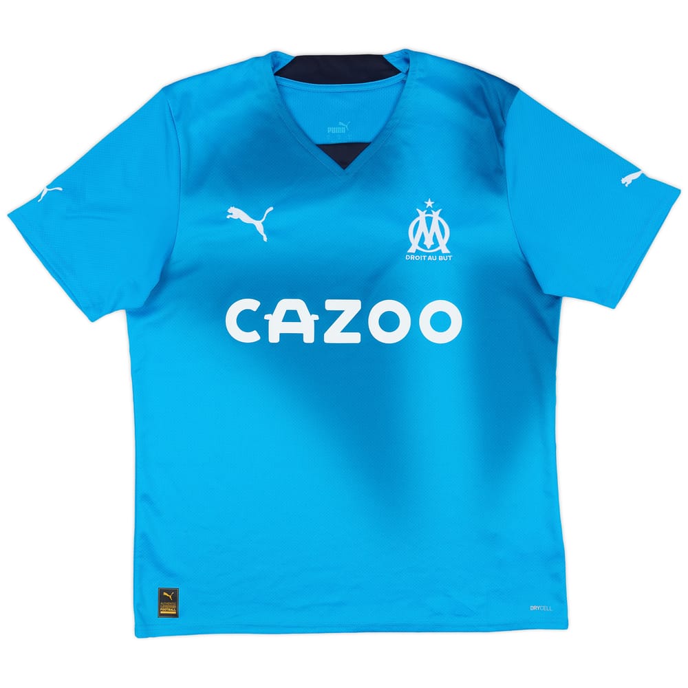 2022-23 Marseille Authentic Third Shirt - 8/10 - (L)