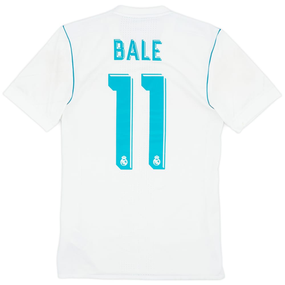 2017-18 Real Madrid Home Shirt Bale #11 - 6/10 - (S)