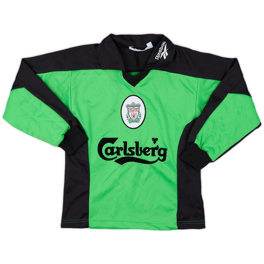 1997-98 Liverpool GK Shirt - 9/10 - (4-5Y)