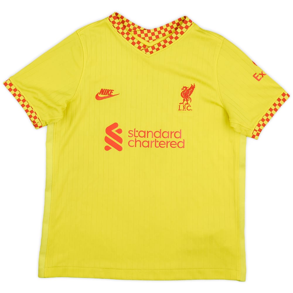 2021-22 Liverpool Third Shirt - 7/10 - (5-6 Years)