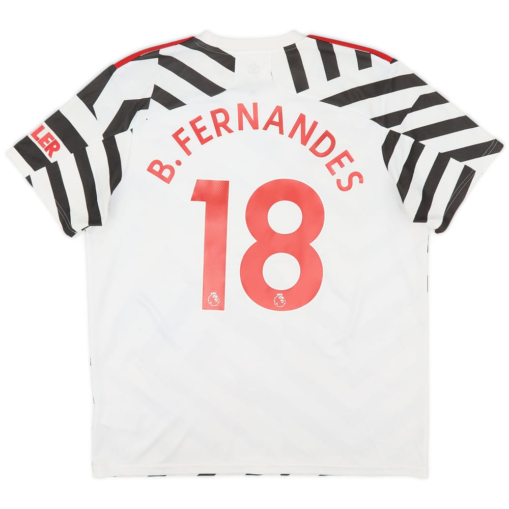 2020-21 Manchester United Third Shirt B.Fernandes #18 - 5/10 - (XL)