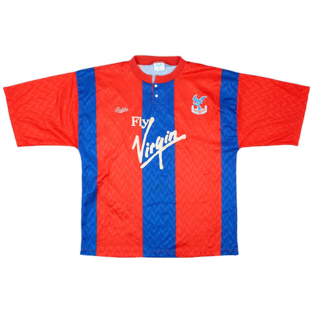 1990-91 Crystal Palace Home Shirt - 7/10 - (L)