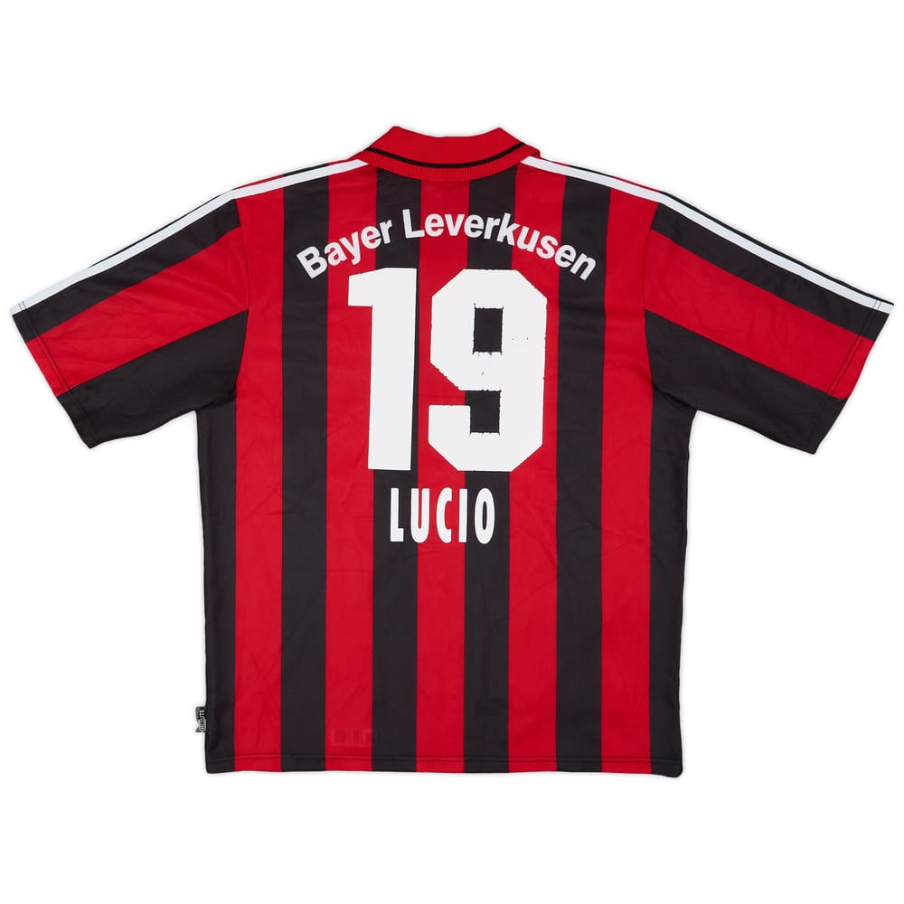 2001-02 Bayer Leverkusen Home Shirt Lucio #19 - 6/10 - (L)