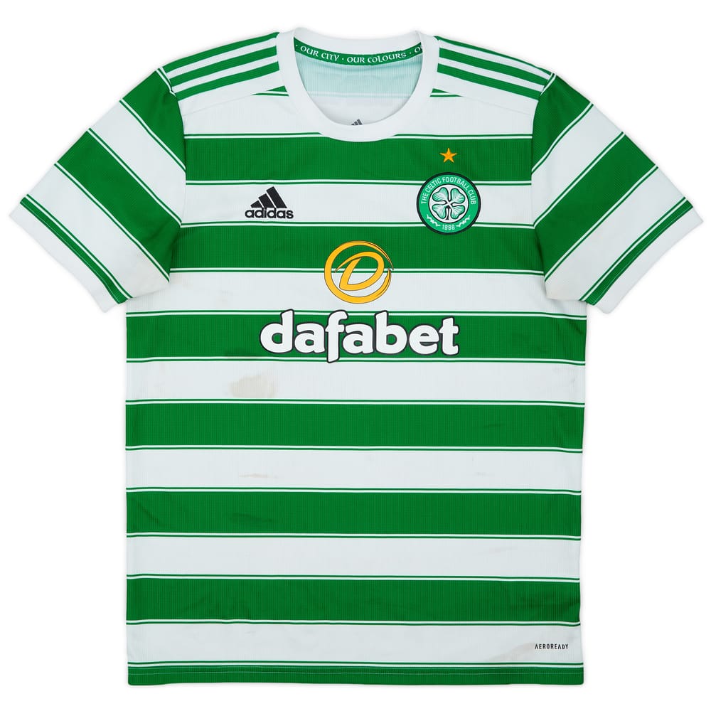2021-22 Celtic Home Shirt - 6/10 - (M)