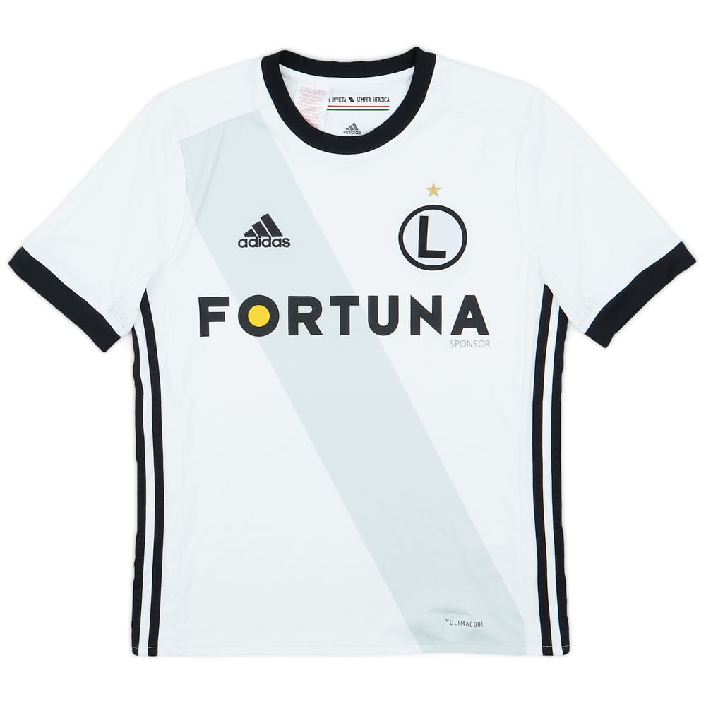 2017-18 Legia Warsaw Home Shirt - 9/10 - (L.Boys)