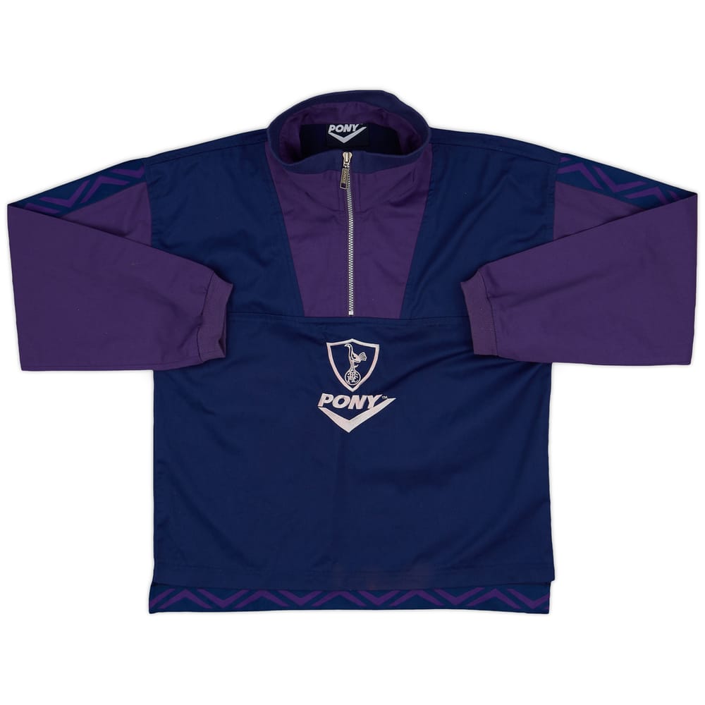 1995-97 Tottenham Pony 1/4 Zip Track Jacket - 9/10 - (M)