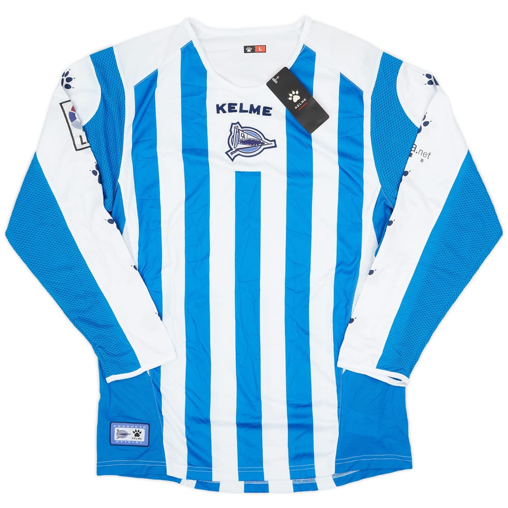 2006-07 Alaves Home L/S Shirt (L)