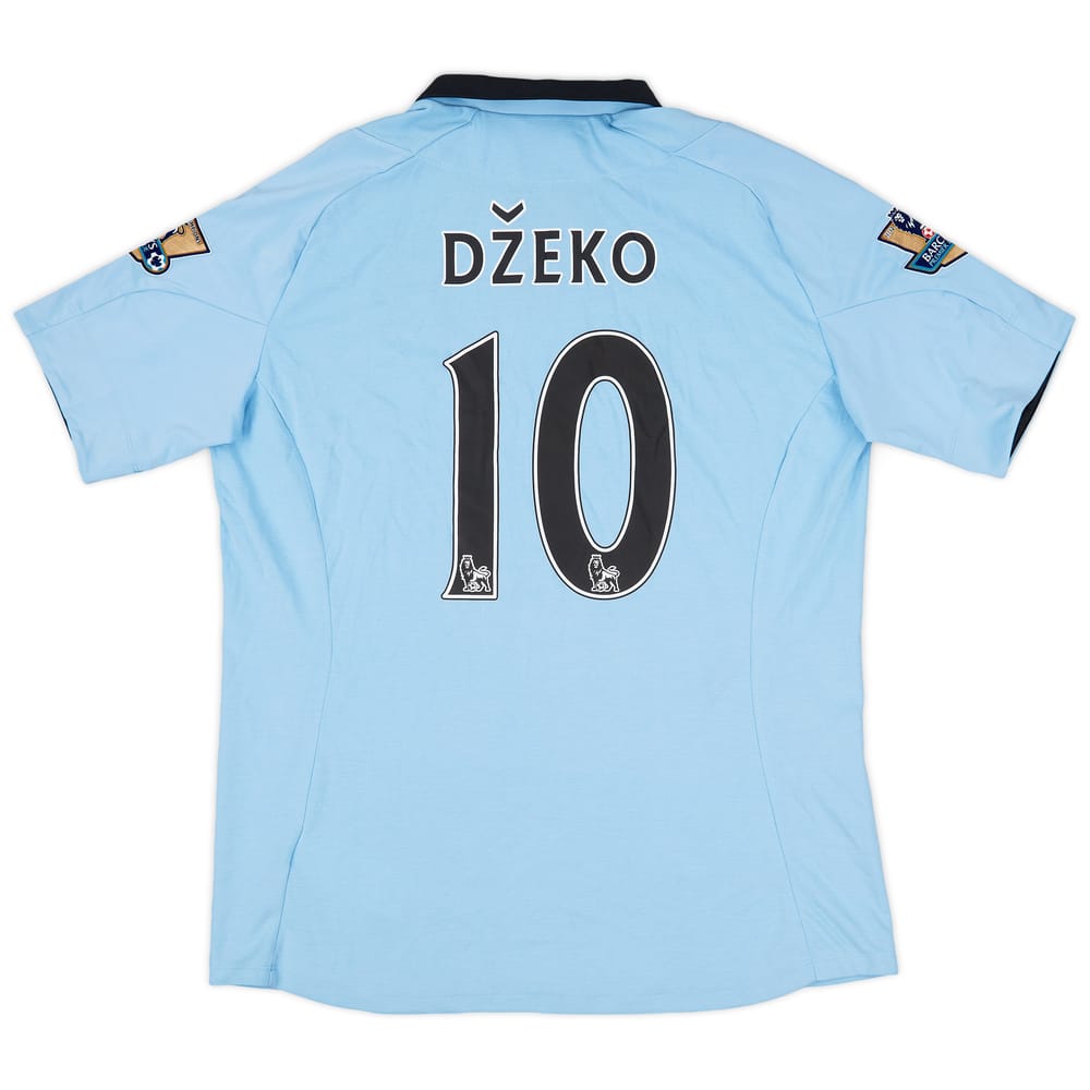 2012-13 Manchester City Home Shirt Dzeko #10 (L)