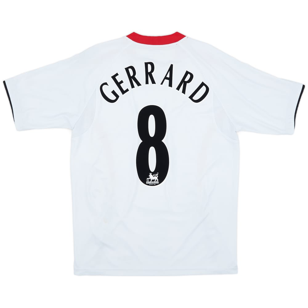 2005-06 Liverpool Away Shirt Gerrard #8 - 6/10 - (M)