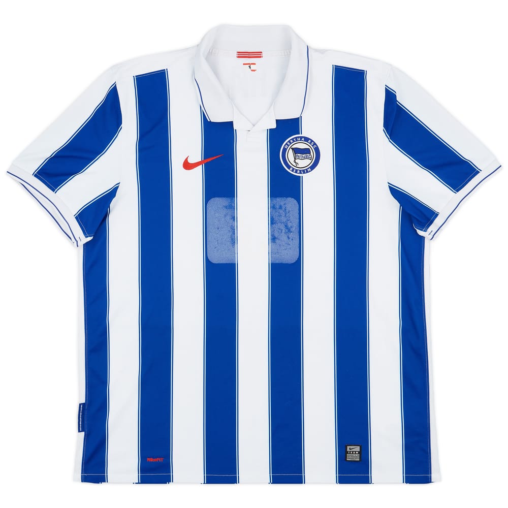 2009-10 Hertha Berlin Home Shirt - 4/10 - (XXL)