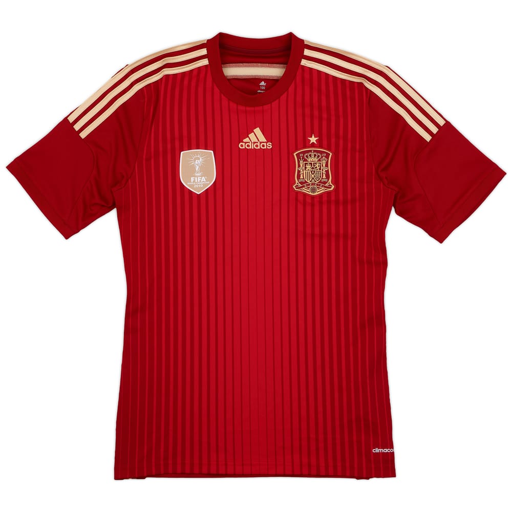 2013-15 Spain Home Shirt - 9/10 - (L)