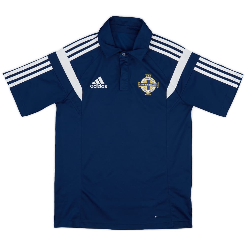 2013-14 Northern Ireland adidas Polo Shirt - 8/10 - (S)