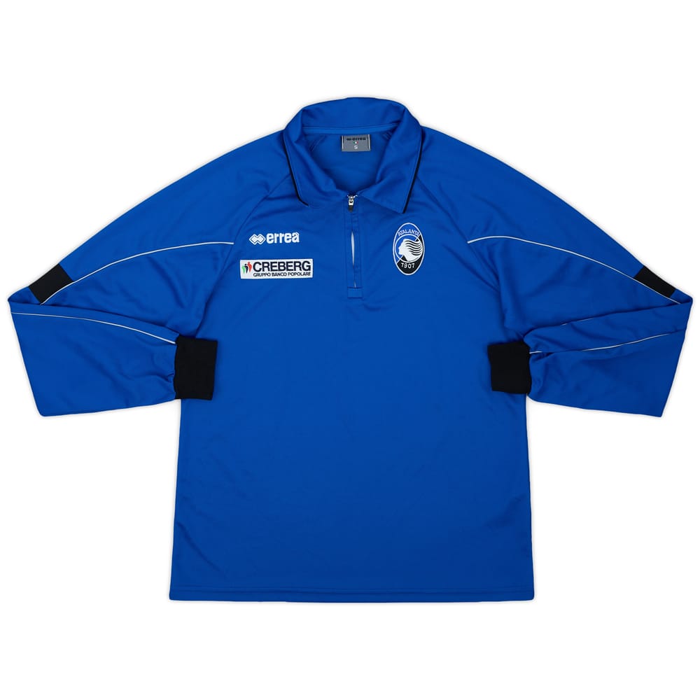 2008-09 Atalanta Errea 1/4 Zip Polo L/S Shirt - 9/10 - (S)