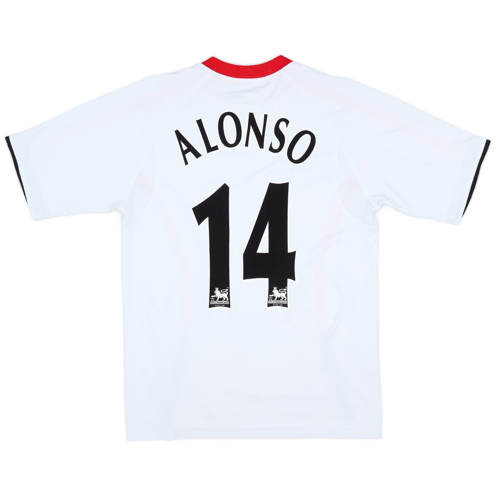2005-06 Liverpool Away Shirt Alonso #14 - 8/10 - (M)