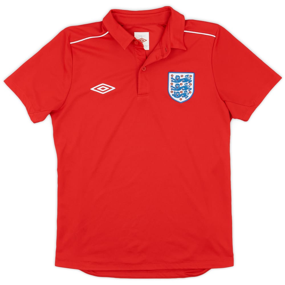 2010-11 England Umbro Polo Shirt - 9/10 - (S)