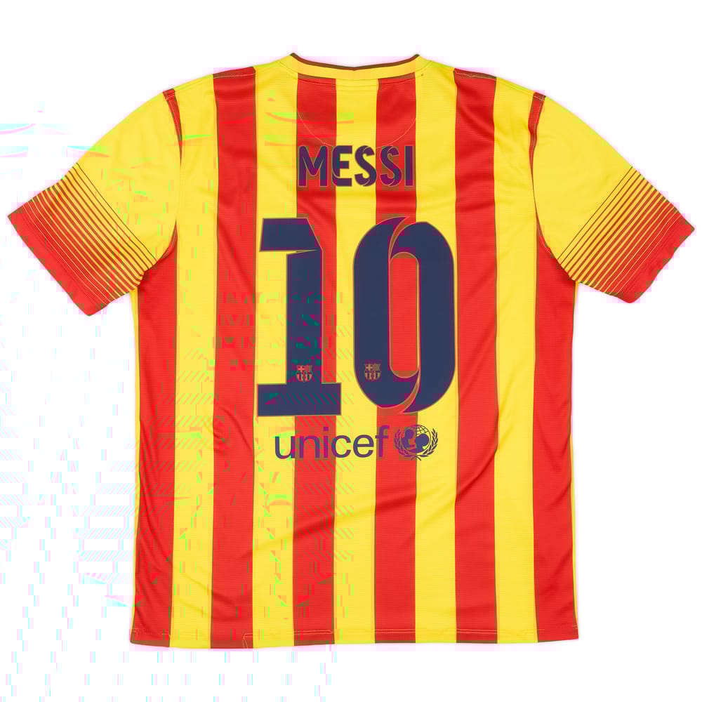 2013-15 Barcelona Away Shirt Messi #10 - 8/10 - (L)