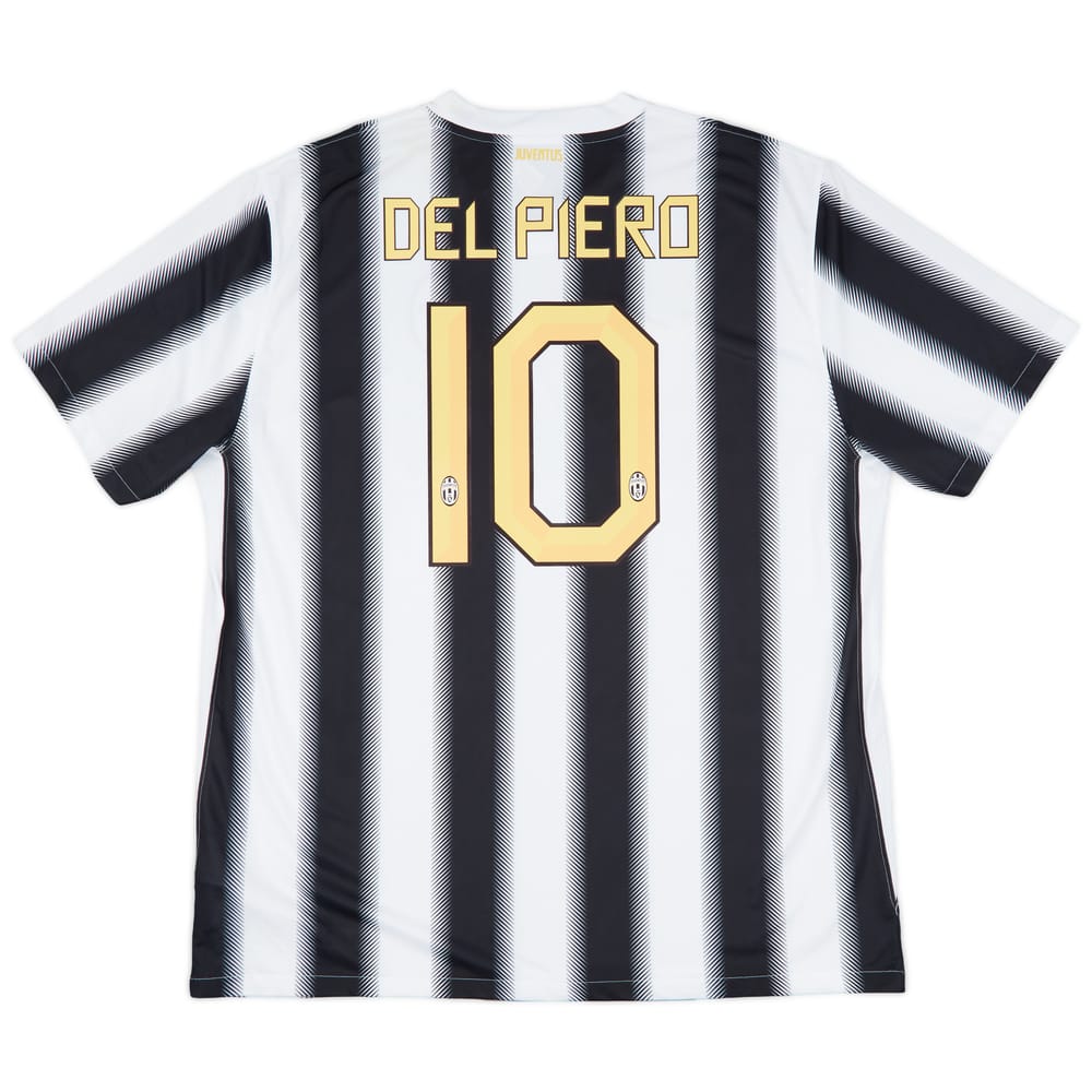 2011-12 Juventus Home Shirt Del Piero #10 (XXL)