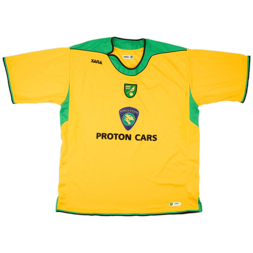 2005-06 Norwich Home Shirt - 7/10 - (3XL)