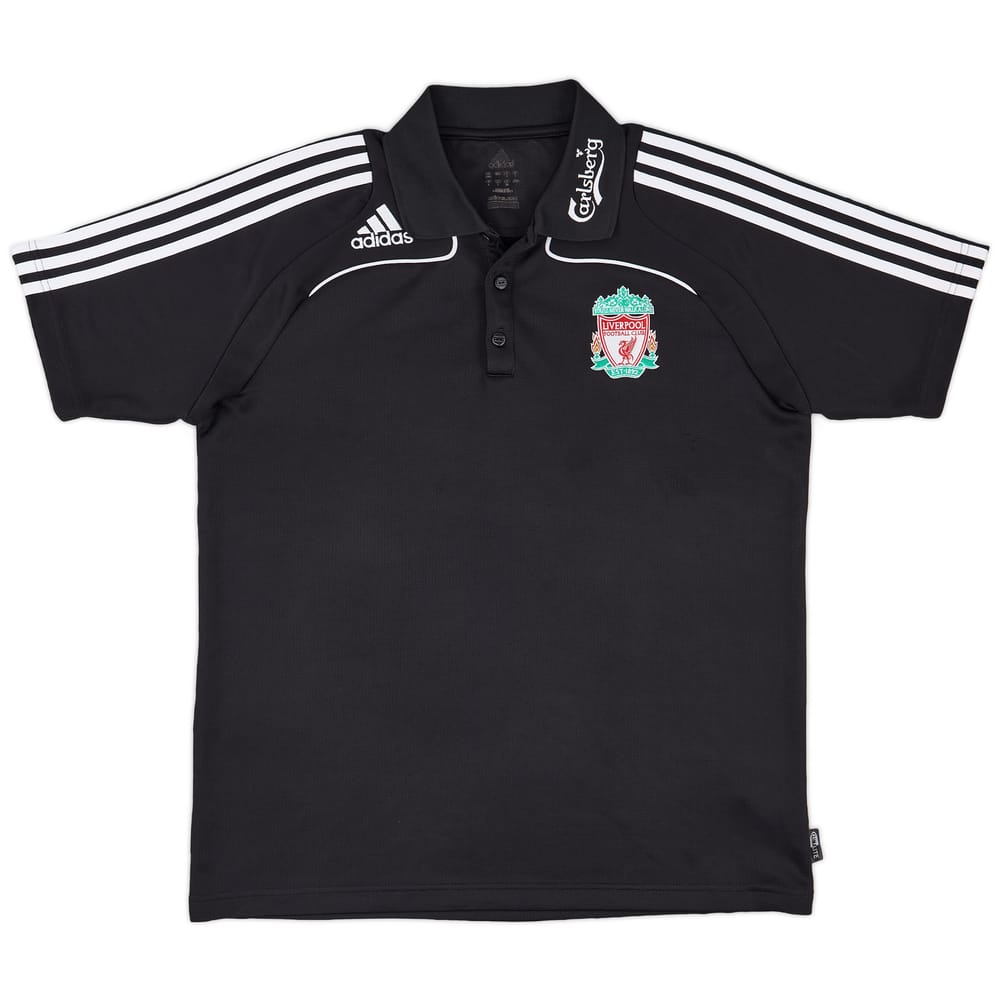 2008-09 Liverpool adidas Polo Shirt - 8/10 - (M/L)