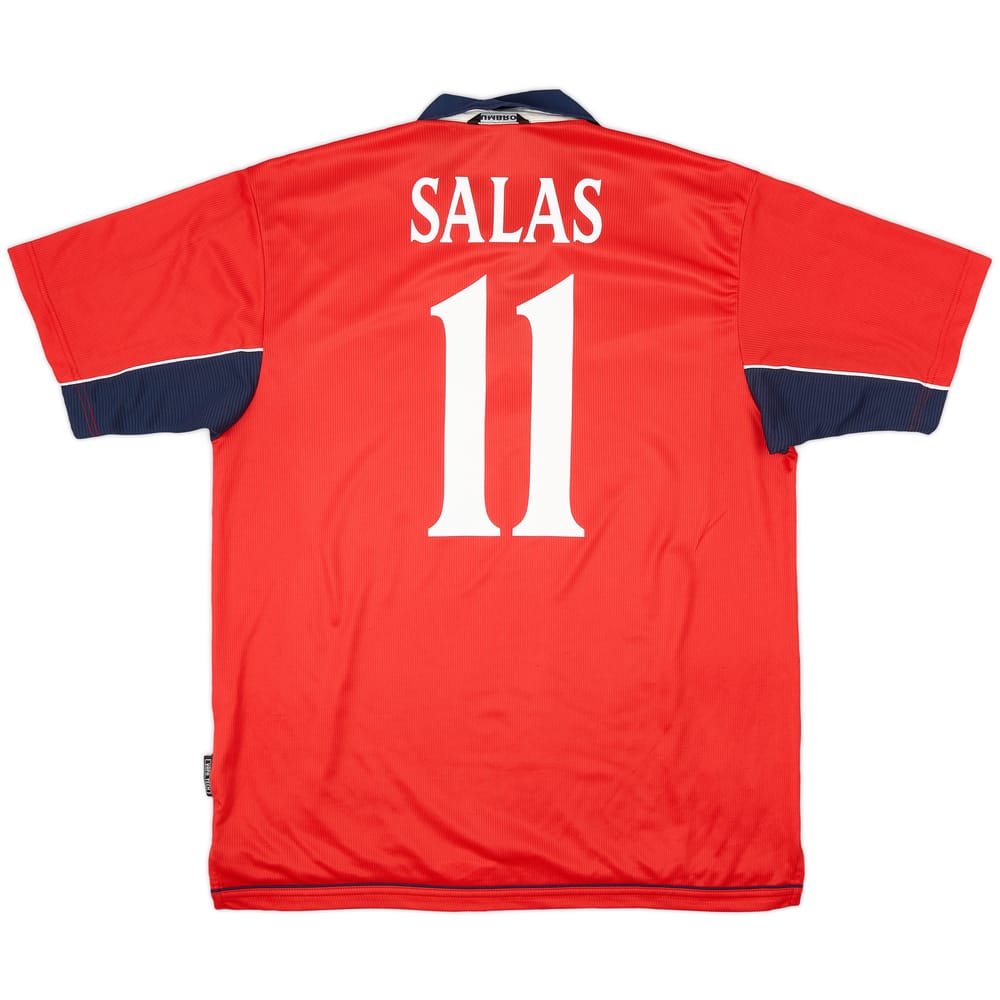 2000-01 Chile Home Shirt Salas #11 - 9/10 - (L)