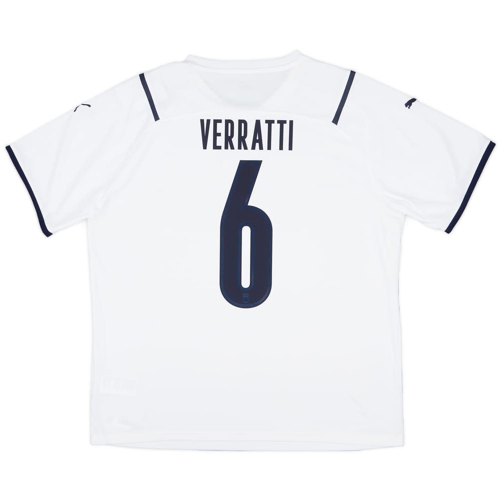 2021 Italy Away Shirt Verratti #6 (XL)