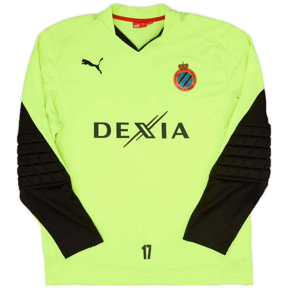 2010-11 Club Brugge GK Shirt #1 - 6/10 - (L)