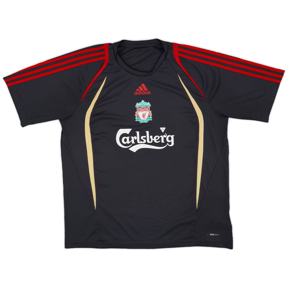 2009-10 Liverpool adidas Training Shirt - 7/10 - (L/XL)