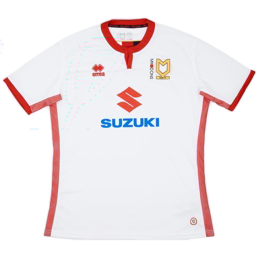 2017-18 MK Dons Home Shirt - 8/10 - (3XL)