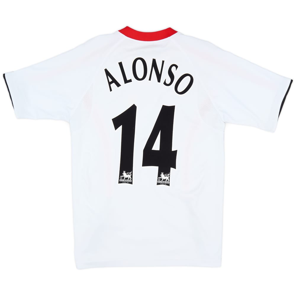 2005-06 Liverpool Away Shirt Alonso #14 - 7/10 - (S)